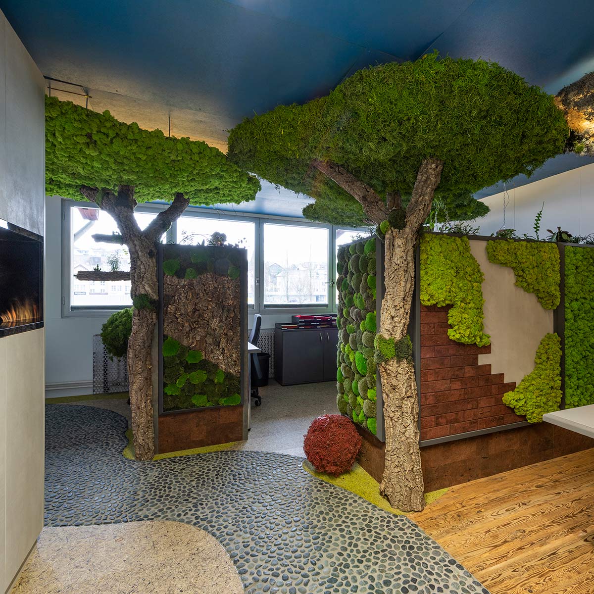 Biophilic Design im Büro